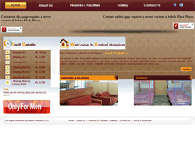 Tablet Screenshot of kasturimansion.com